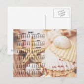 Kalender 2012 - Seashell Postkarte (Vorne/Hinten)