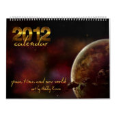 Kalender 2012: Zeit, Raum und neue Welten (Titelbild)