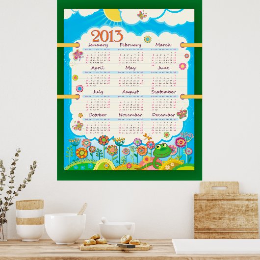 Kalender 2013 3 Poster (Küche)