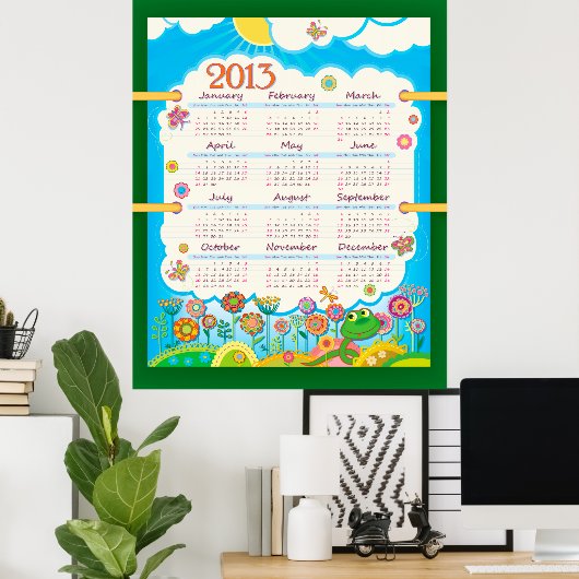 Kalender 2013 3 Poster (Heimbüro)
