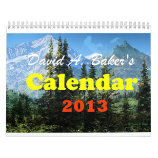 Kalender 2013 Davids A. Baker Art