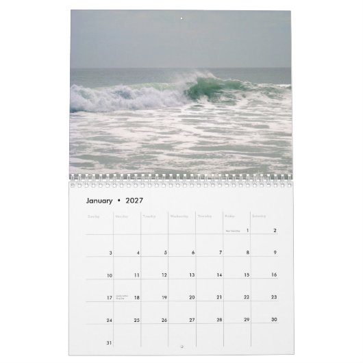 Kalender 2013 durch das Meer (Jan 2027)