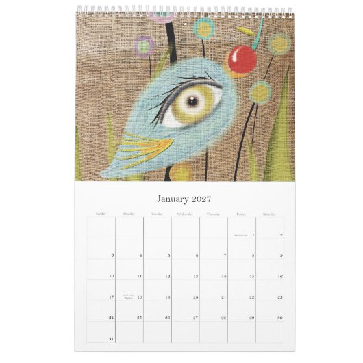 Kalender 2013 - Illustrationen von Rupydetequila (Jan 2027)