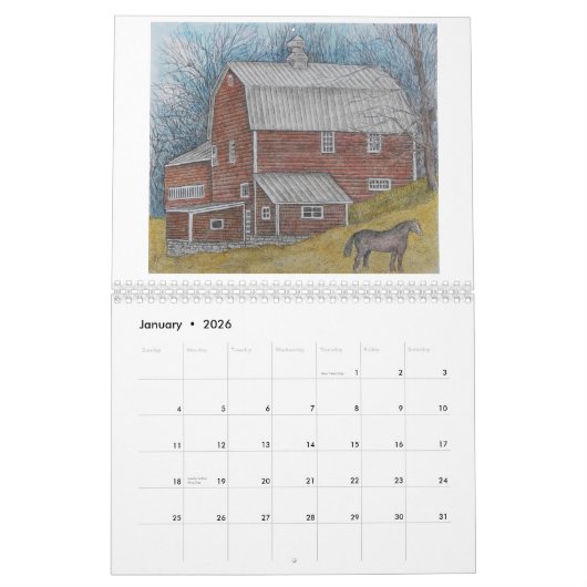 KALENDER 2013, Kunst durch Nina (Jan 2026)