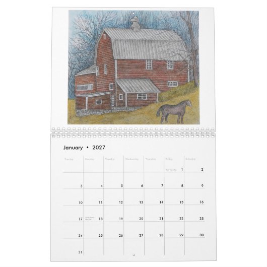 KALENDER 2013, Kunst durch Nina (Jan 2027)