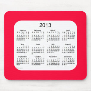 Kalender 2013 mousepad