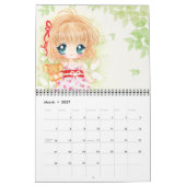 Kalender 2013 - Schöne Anime chibi Illustration (Mär 2027)