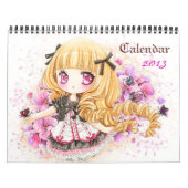 Kalender 2013 - Schöne Anime chibi Mädchen (Titelbild)