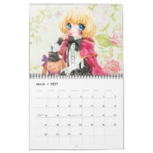 Kalender 2013 - Schöne Anime chibi Mädchen (Mär 2027)