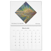 Kalender 2014, der Kunstmalereien kennzeichnet (Mär 2026)