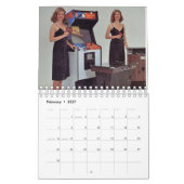 Kalender 2014: Küken und Vintage Arcade-Spiele (Feb 2027)