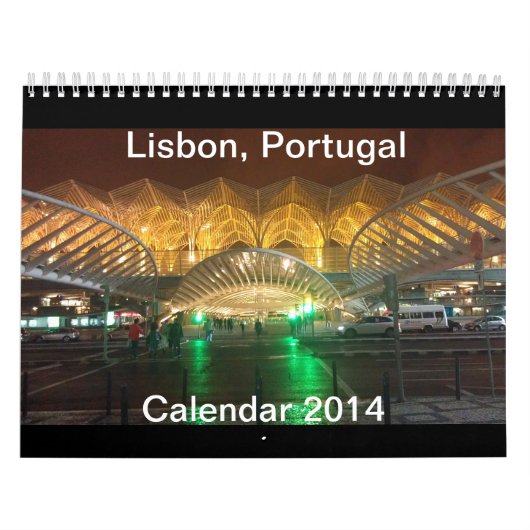 Kalender 2014 Lissabons, Portugal (ändern Sie) (Titelbild)