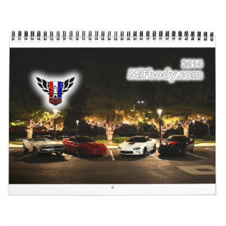 Kalender 2014 Michigans FBody (12-monatig)