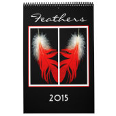 Kalender 2015 der Vogelfedern (Titelbild)