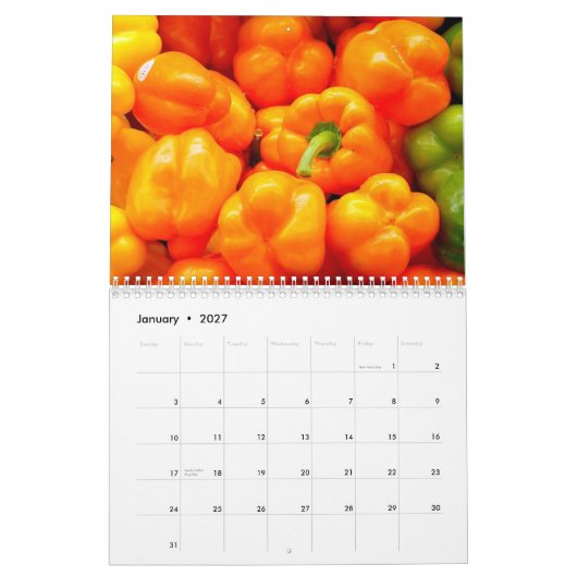 Kalender 2015 - Frucht und Veggies (Jan 2027)