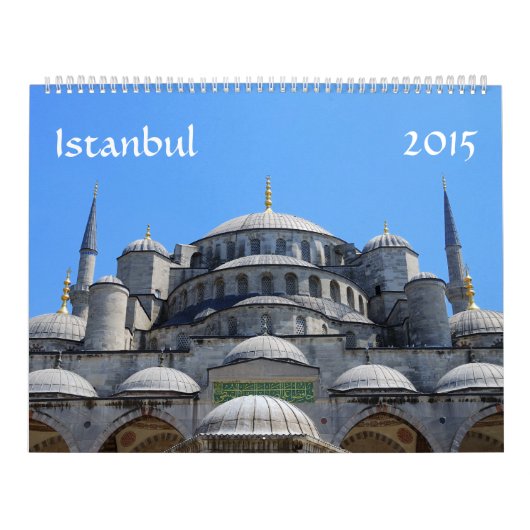 Kalender 2015 in Istanbul (Titelbild)