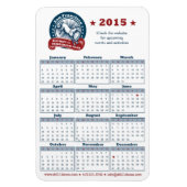 Kalender 2015 magnet (Vertikal)