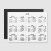 Kalender 2015 magnetkarte (Vorne/Hinten)