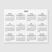 Kalender 2015 magnetkarte (Vorderseite)