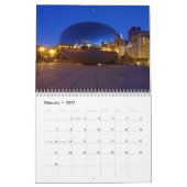 Kalender 2015 mit Ferien - Weltstädte (Feb 2027)