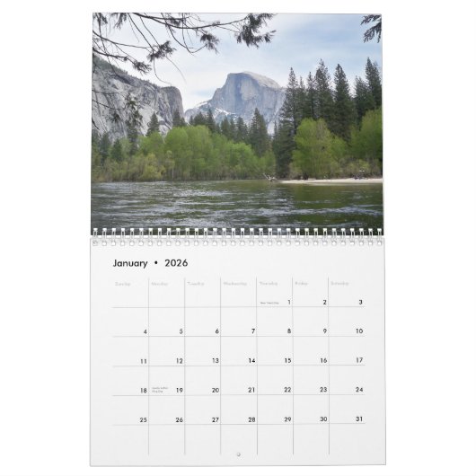 Kalender 2015 von Yosemite (Jan 2026)