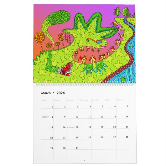 Kalender 2016 (Mär 2026)