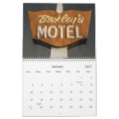 Kalender 2016 der Vintage Zeichen-Erstausgabe (Jan 2027)