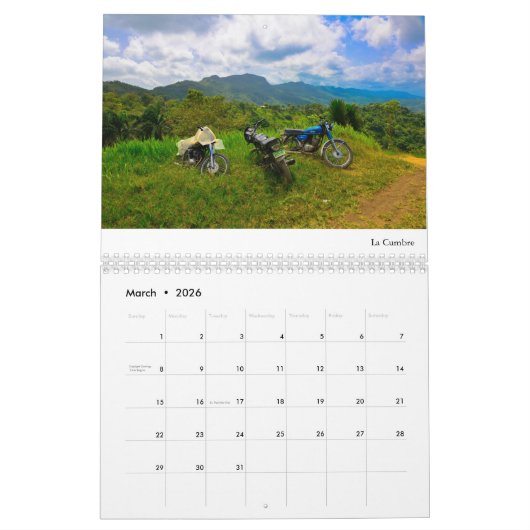 Kalender 2016 die Dominikanische Republik (Mär 2026)