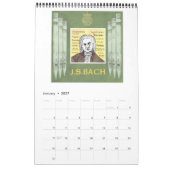 Kalender 2016 - Klassische Klavierkomponisten (Jan 2027)