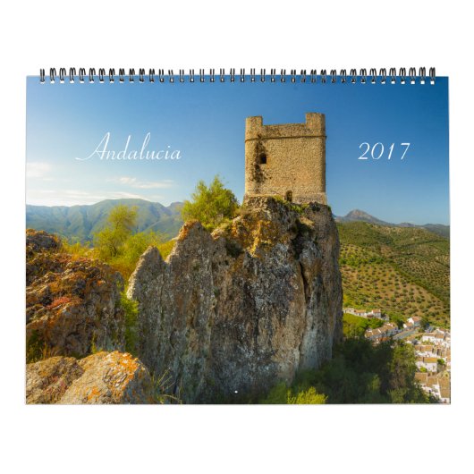 Kalender 2017 Andalusiens, Spanien (Titelbild)