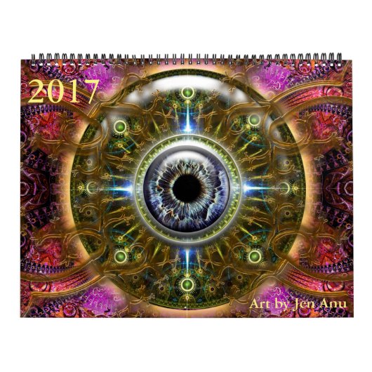 Kalender 2017 durch Jen Anu (Titelbild)