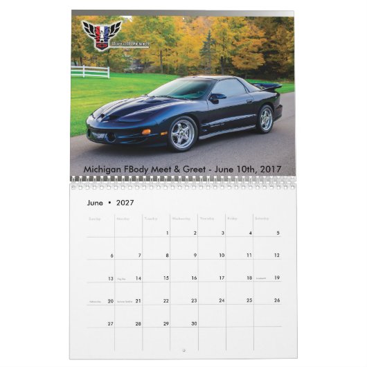 Kalender 2017 Michigans FBody (Jun 2027)