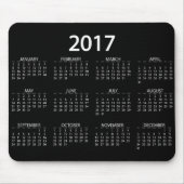 Kalender 2017 mousepad (Vorne)