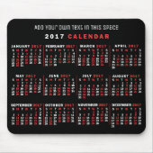Kalender 2017 (Siehe Beschreibung der neuen Versio Mousepad (Vorne)