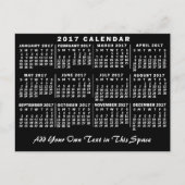 Kalender 2017 (Siehe Beschreibung der neuen Versio Postkarte (Vorderseite)