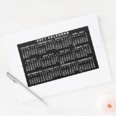 Kalender 2017 (Siehe Beschreibung der neuen Versio Rechteckiger Aufkleber (Umschlag)