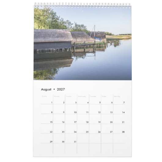 Kalender 2018 (Aug 2027)