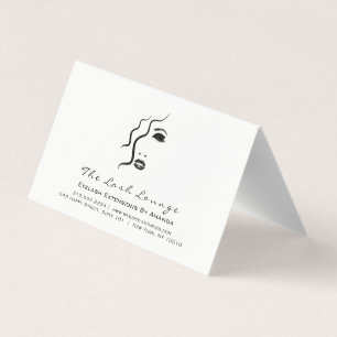 Kalender 2018 Beauty Studio Hair Glam Lashes Logo Visitenkarten