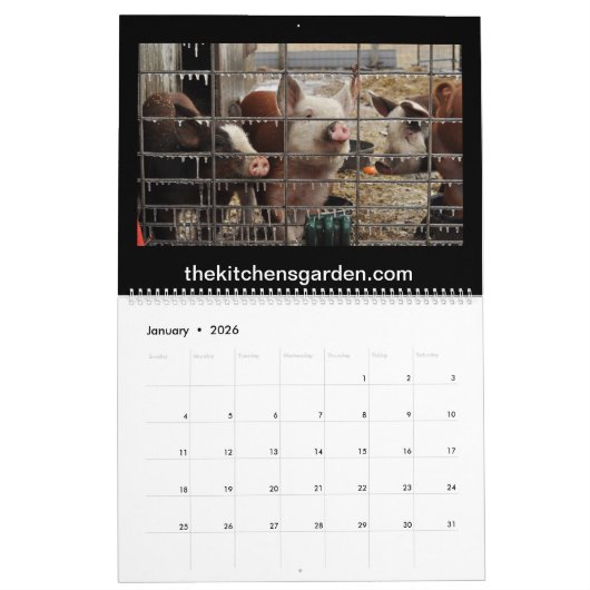 Kalender. 2018. Der Kalender (Jan 2026)