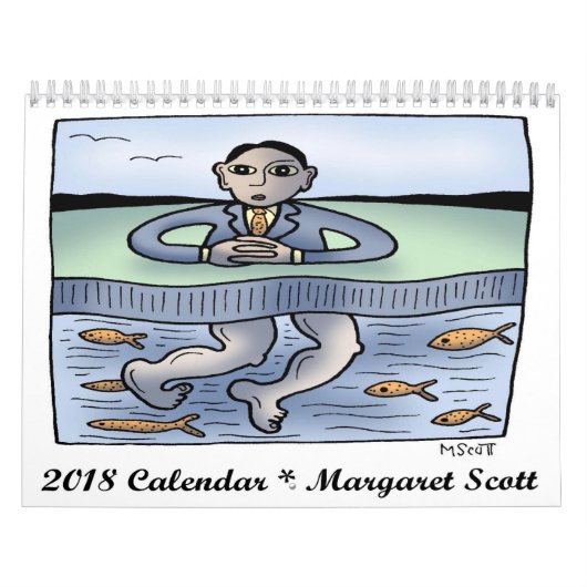 Kalender 2018 durch Margaret Scott (Titelbild)