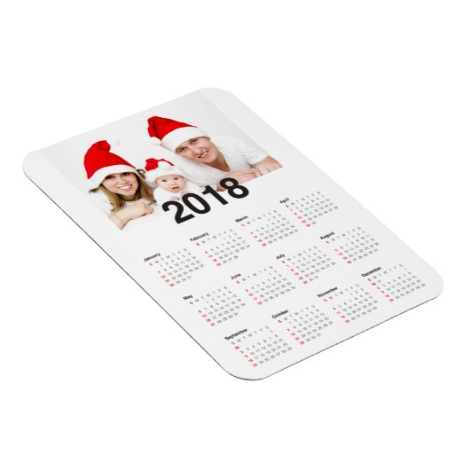 Kalender 2018 mit Foto Magnet (Rechte Seite)