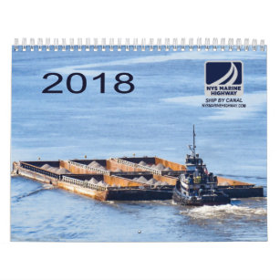 Kalender 2018 NYS der Marinelandstraßen-Schlepper