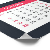 Kalender 2018 poster (Ecke)