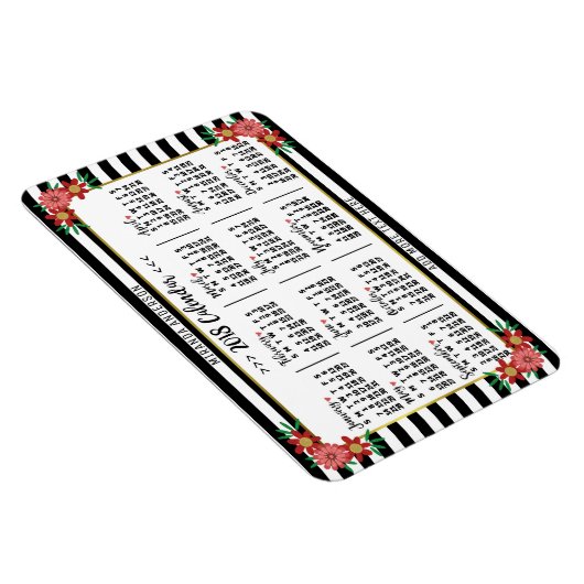 Kalender 2018 (Siehe Beschreibung der neuen Versio Magnet (Rechte Seite)