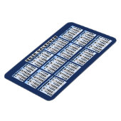 Kalender 2018 (Siehe Beschreibung der neuen Versio Magnet (Linke Seite)