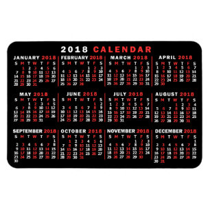 Kalender 2018 (Siehe Beschreibung der neuen Versio Magnet