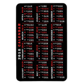 Kalender 2018 (Siehe Beschreibung der neuen Versio Magnet (Vertikal)