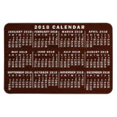 Kalender 2018 (Siehe Beschreibung der neuen Versio Magnet (Horizontal)