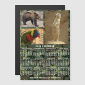 Kalender 2018 (Siehe Beschreibung der neuen Versio Magnetkarte (Vorne/Hinten)