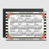 Kalender 2018 (Siehe Beschreibung der neuen Versio Magnetkarte (Vorne/Hinten)